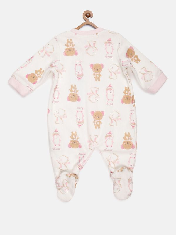 Fleece Babysuit-Front Opening image number null
